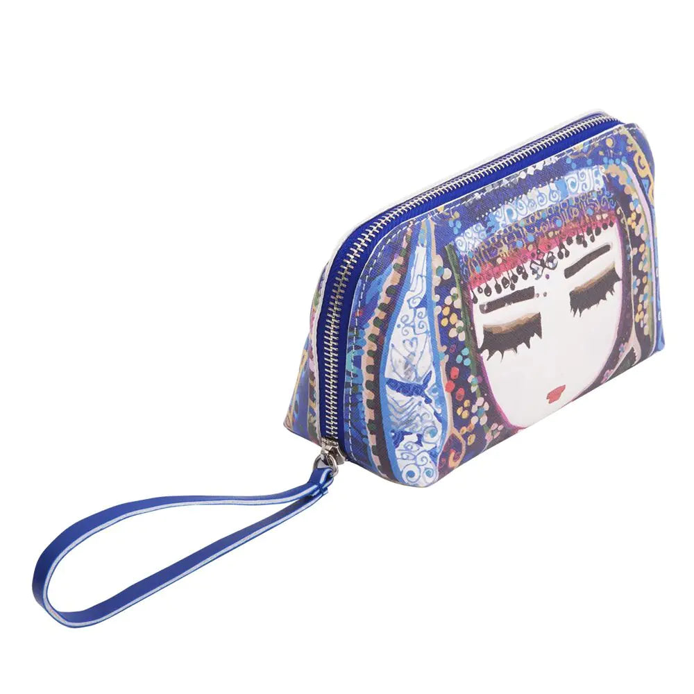 Cutedesign Blue Water Make Up Bag