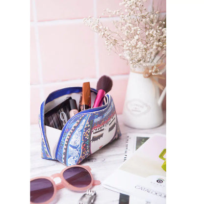 Cutedesign Blue Water Make Up Bag
